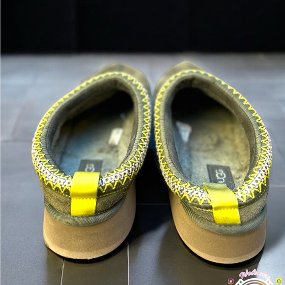 UGG TAZZ WOMEN SLIPPERS SUEDE BURNT OLIVE US 8 /UK 6 /EU 39 - Picture 6 of 11